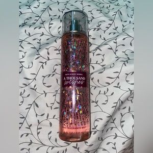 “A Thousand Wishes” fragrance mist by bath and body works
